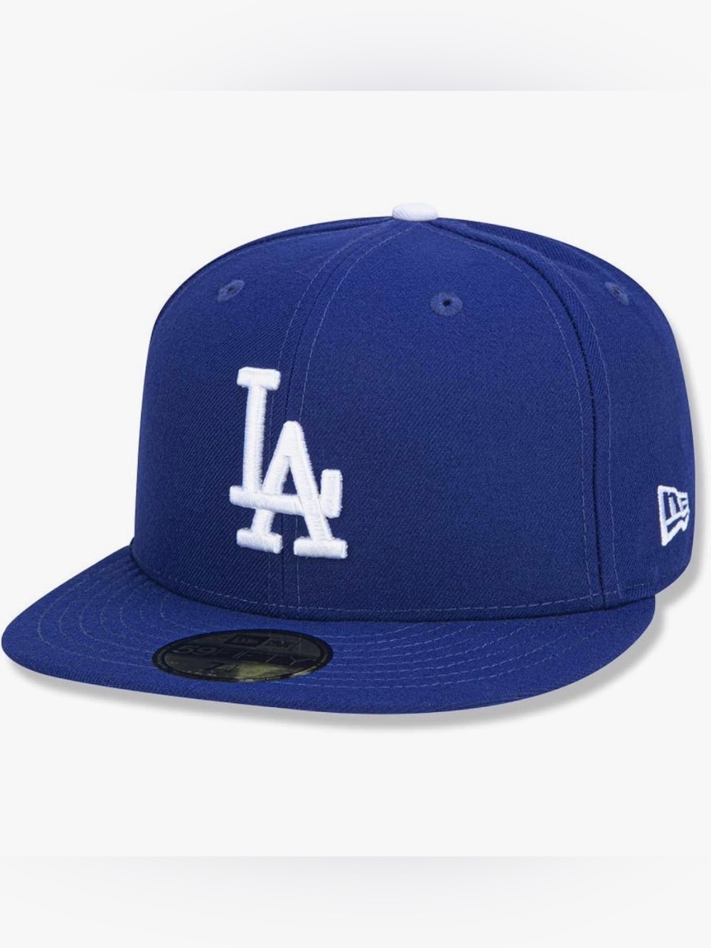 New Era Los Angeles Dodgers Royal Blue & White Fitted Hat